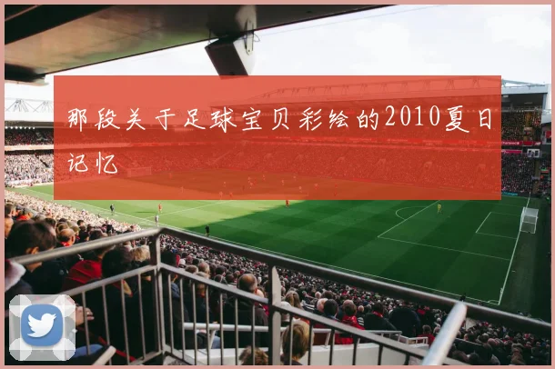 那段关于足球宝贝彩绘的2010夏日记忆