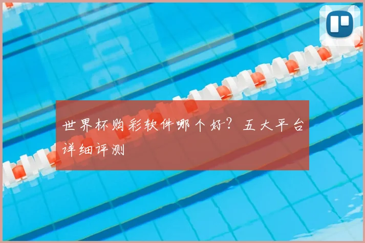 世界杯购彩软件哪个好?五大平台详细评测
